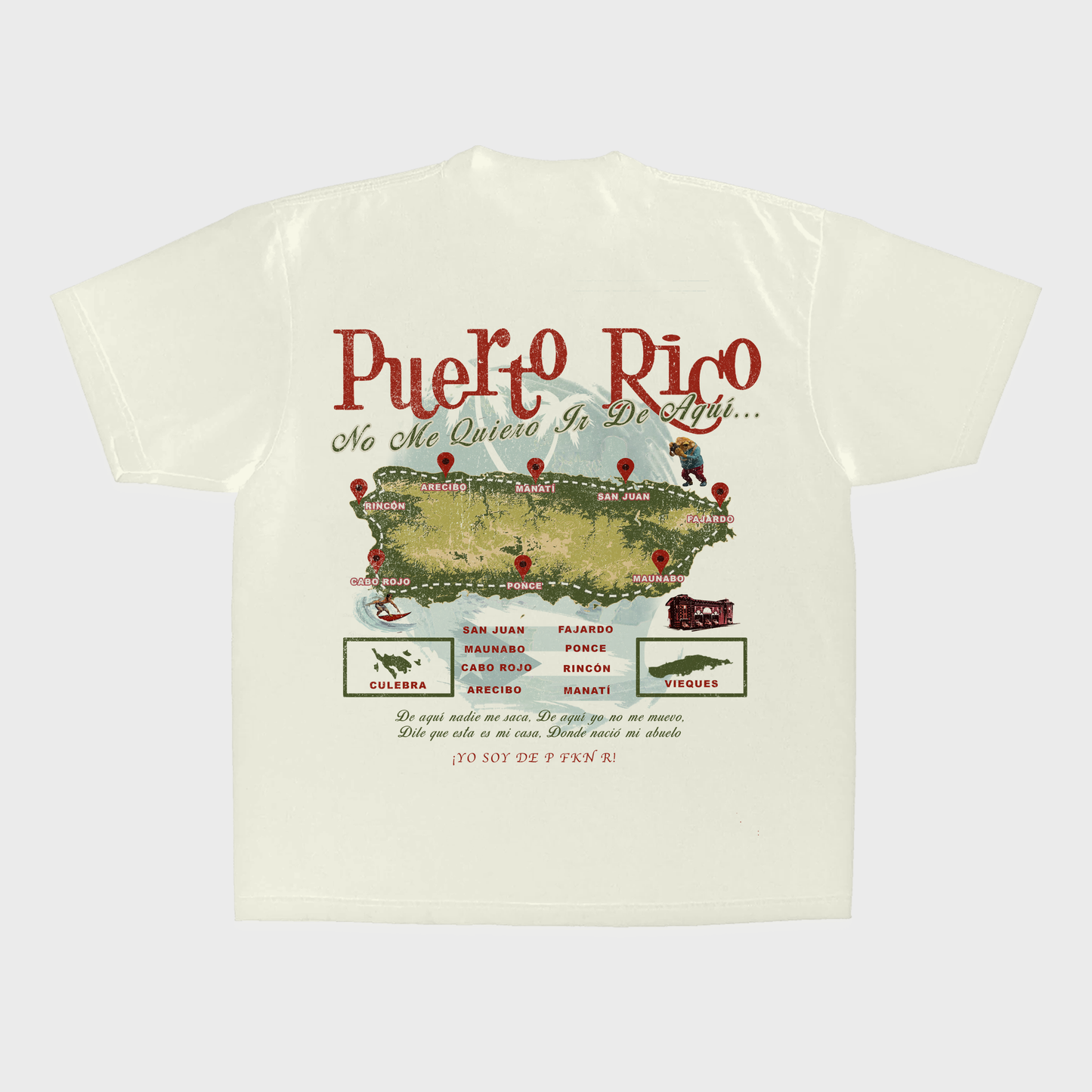 "No Me Quiero Ir De Aquí" Tee